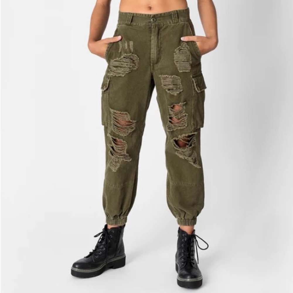 LF carmar green cargos